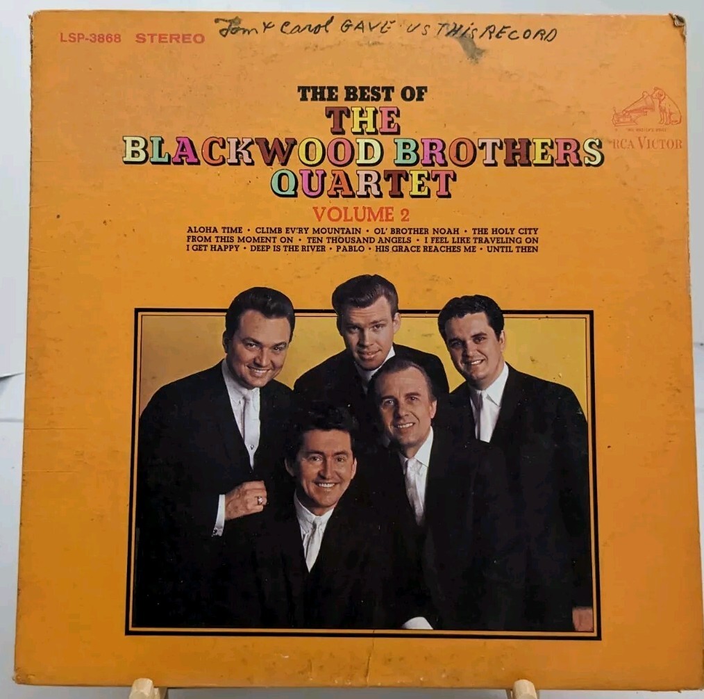 洋楽 AOR,CCM/ANDRUS,BLACKWOOD&COMPANY The Best Of The Blackwood Brothers Quartet Volume 2 (LSP
