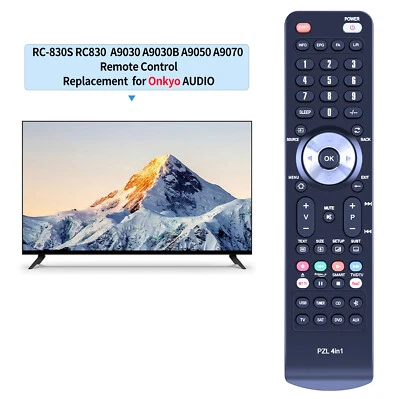 New RC-830S Replacement Remote Control For Onkyo Audio A9030 A9050