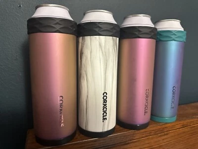 Corkcicle Slim Arctican For 12oz Tall Slim Cans & 8.4oz Brand New 4 Pack
