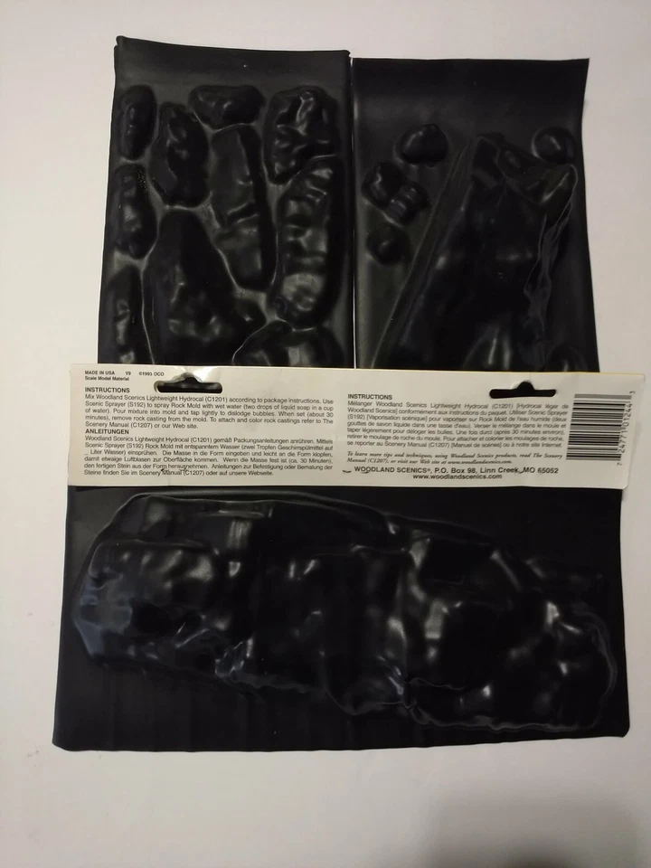 Lote de moldes de roca Woodland Scenics Foto 2 de 2