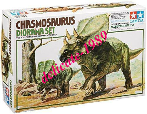 Tamiya 60101 1/35 Chasmosaurus Diorama Set (Plastic model)