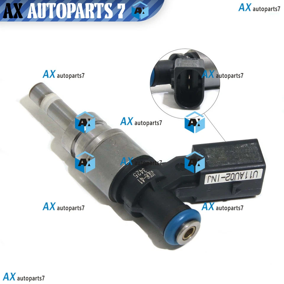 Inyectores de combustible Hitachi para Audi A4 A6 TT Seat Leon Skoda VW Golf Passat 2.0 TFSI Foto 2 de 4