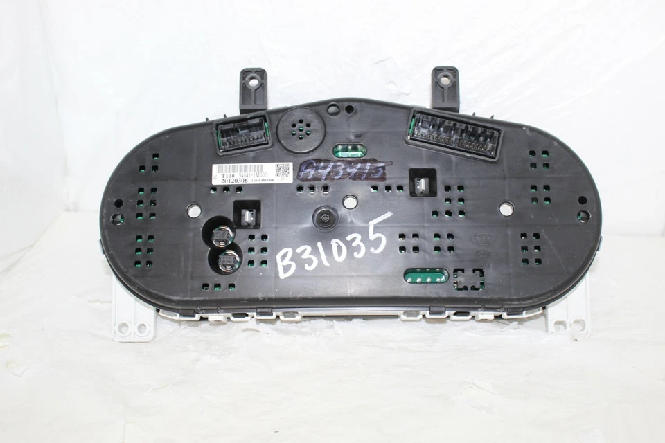 Спидометр приборной панели датчики 2011 2012 2013 Kia Forte 55,308 миль - Изображение 4 из 4