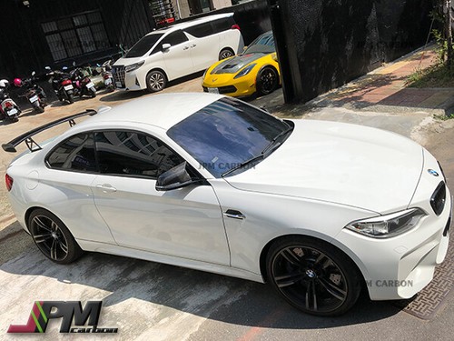 R1 Type Carbon Fiber Trunk Wing Spoiler for BMW F87 M2 CF 2014-2019 - Picture 2 of 4