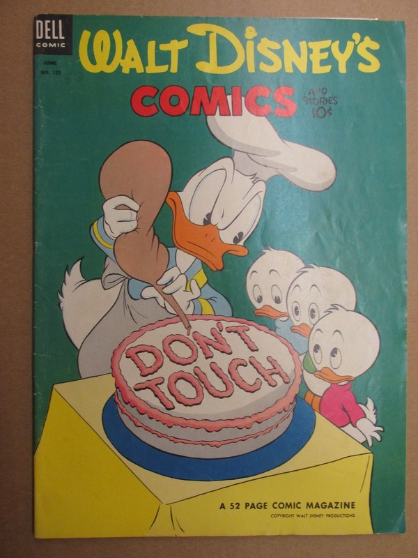 Walt Disney's Comics and Stories #153 VG+ 4.5