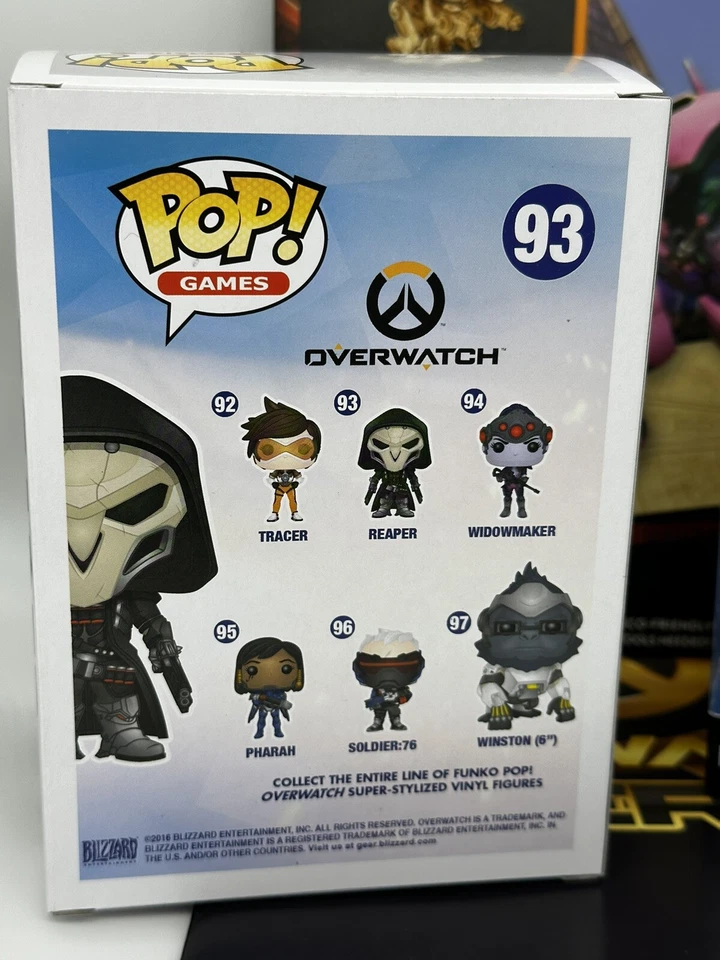 Loot Gaming: фигурка Pharah Overwatch — Reaper Funko PoP — лот товаров с моделью DVa's Meka - Изображение 3 из 4