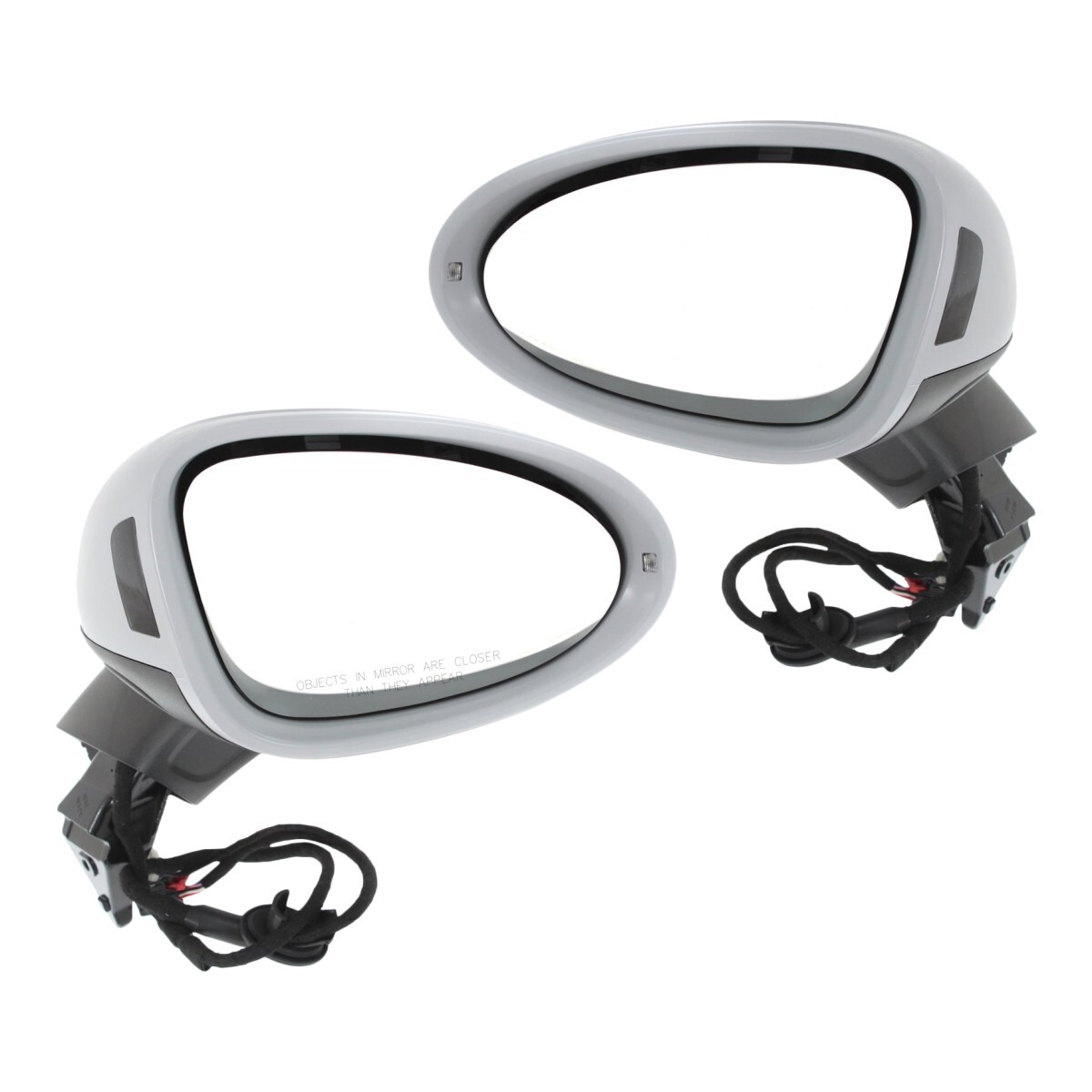 Set of 2 Mirrors LeftandRight Heated Left & Right for Porsche Macan