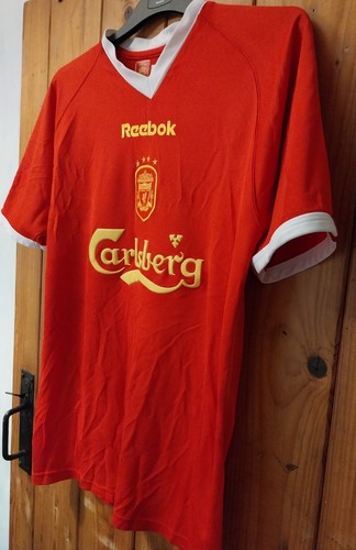 01/02 Liverpool Champions League Home Shirt 34/36 Small - Picture 2 of 10