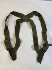 US Army M1950 Green Suspenders Uniform Military USMC