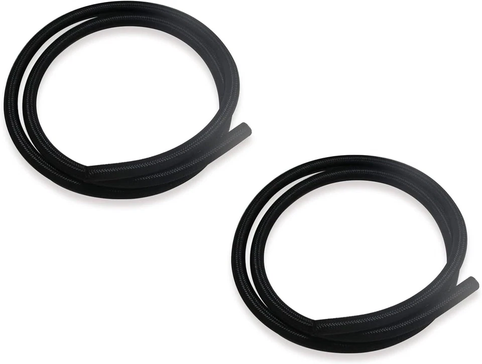 Universal Power Steering Pump Hose Kit Replace for GM LS Swap Pressure Return  - Image 3 of 4