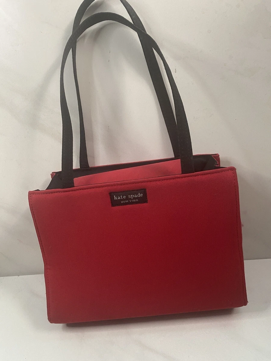 Red and black kate spade purse clearance