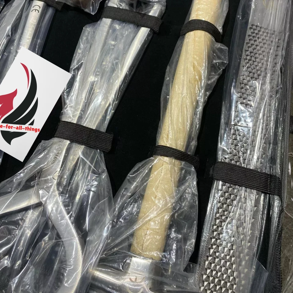 Heavy Duty Farrier Tool Kit – Hoof Nipper, Clincher, Rasp – Horse Care Pro Set - Image 3 of 3