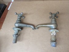 american brass faucet vintage both cold