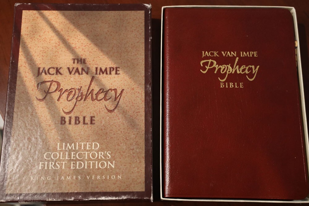 JACK VAN IMPE PROPHECY BIBLE Limited Collector's First Edition KJV