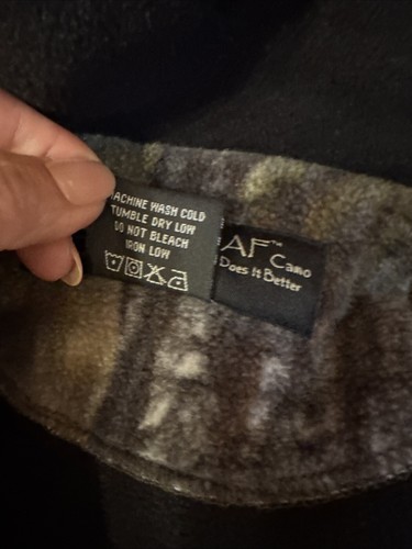 Fleece Longleaf camouflage hunting vest Longleaf Pattern Men’s 2 XL. - Picture 6 of 6