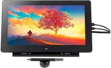 Monoprice Creator 16 Touch Graphic Pen Display - 1.3 Feet - Black, FHD, IPS