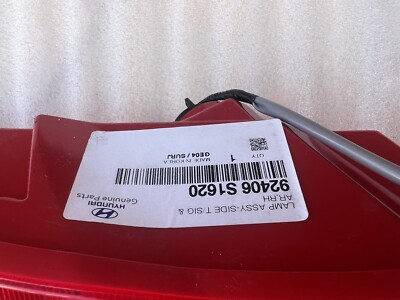 2020 2021 Hyundai Rear Bumper Reflector Light OEM 92406-S1620 | eBay