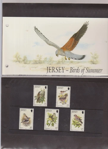 Jersey Presentation Pack Birds of Summer 1993