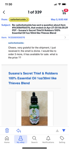 100% Pure Therapeutic Grade Essential Oils - Susana's Secret - Picture 2 of 25