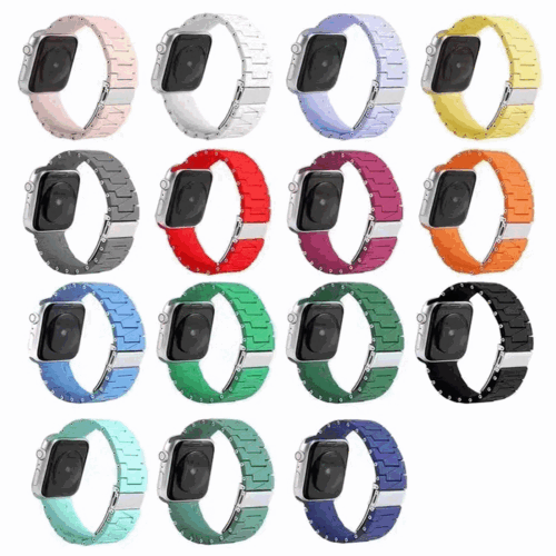 New Silicone Strap Watch Band For Apple iWatch 40/44/42/38mm Series 6 5 4 3 2 1 - Picture 1 of 27