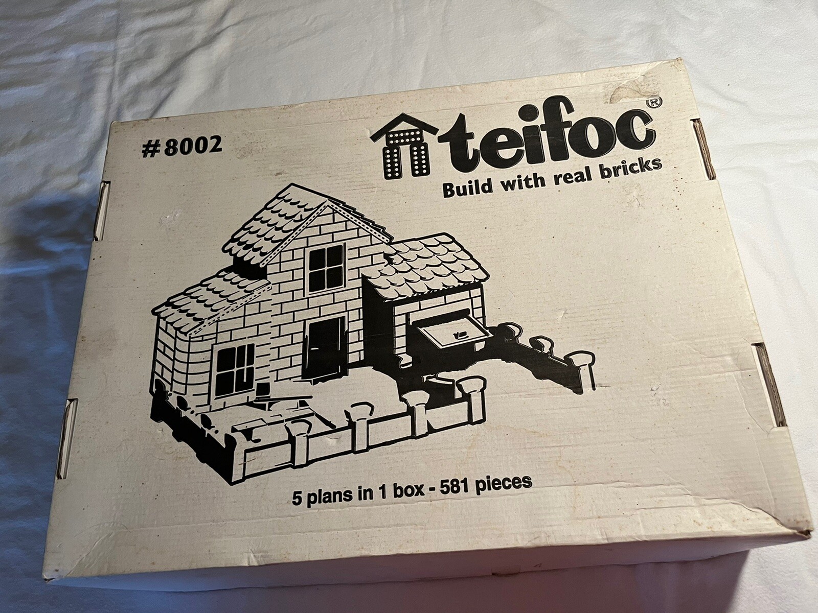 Teifoc 8002 UNIVERSAL Real Brick Construction Real Building Set