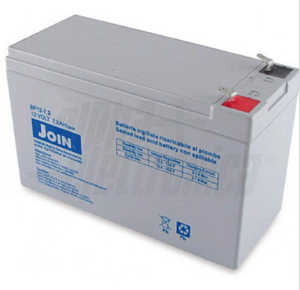 ALPHA ELETTRONICA BATTERIA A  PIOMBO AGM 12V 7.2AH FAST.PER UPS BP12-7.2