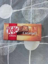 Discontinued Nestlé Kit Kat Editions Caramel Wrapper BBE 2007
