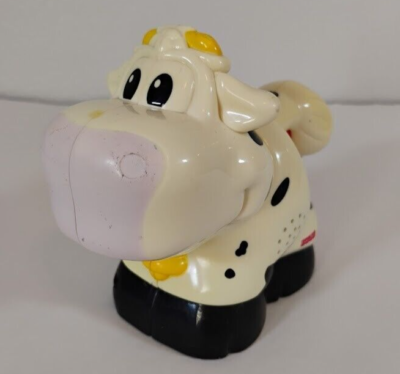 Fisher Price COW Flashlight BARNYARD BASICS Farm Tested- Not