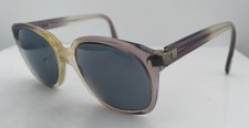 Vintage BerDel Gray Oval Sunglasses Italy FRAMES ONLY