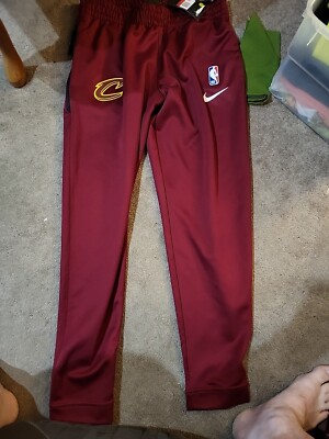 Nike NBA Cleveland Cavaliers Spotlight Pants Red Men s Size Large Joggers New 