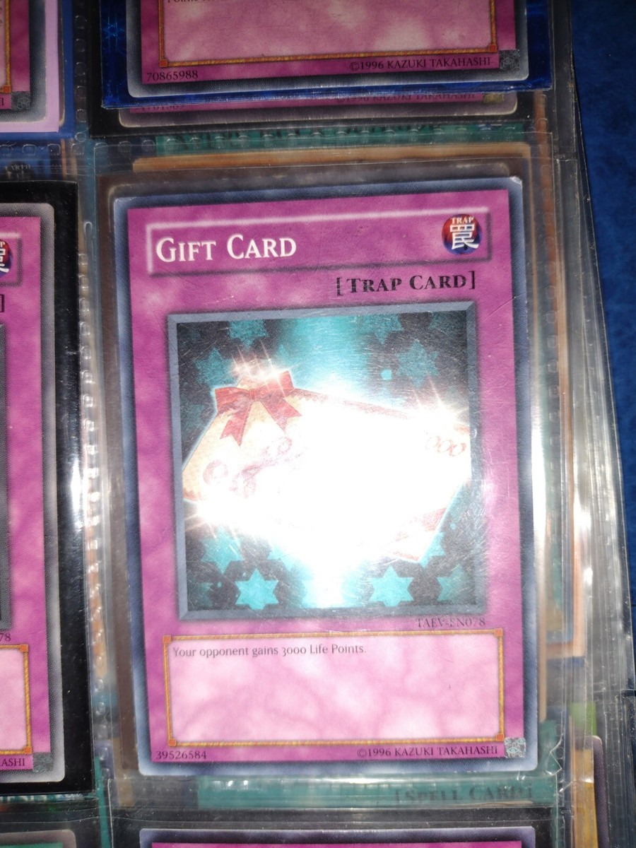 Gift Card yugioh lot