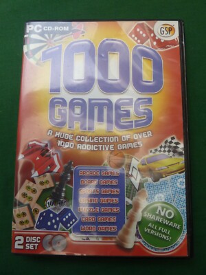 GSP ''1000 SPIELE'' 2 DISC SET (PC CD-ROM)
