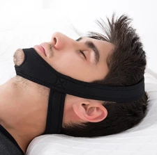 Snore Stop Belt Anti Snoring Cpap Chin Strap Sleep Apnea Jaw Solution