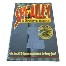 Spy Alley Strategy Board Game Suspense and Intrigue NOB Ages 8+ 45 Min