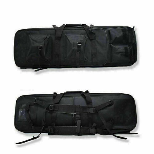 Mens Tactical Hunting Shooting Padded Carry Case Air Rifle Gun Slip Bag Backpack - Picture 13 of 19