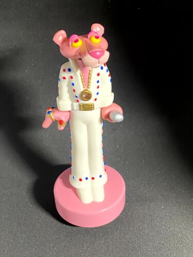 2001 KFC Pink Panther 3 x Figures Vintage Pink Panther As Elvis Figure - Picture 2 of 12