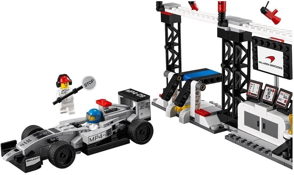 Lego Speed Champions 75911 Mclaren Mercedes Pit Stop In 2015 Lego Speed Champions 75911 Mclaren Mercedes Pit Stop In 2015