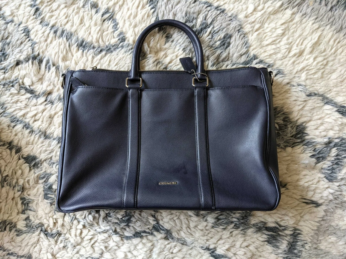 Coach leather briefcase new arrivals