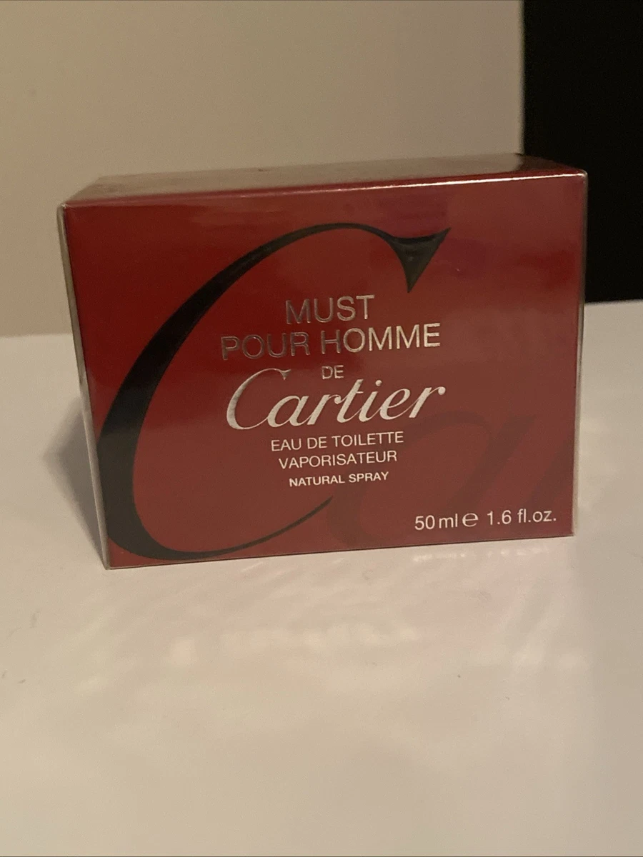 Cartier Must de Cartier Pour Homme 淡香水男士| eBay