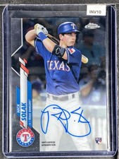 Solak, Nick - 2020 Topps Chrome - Rookie - Autograph - INV10