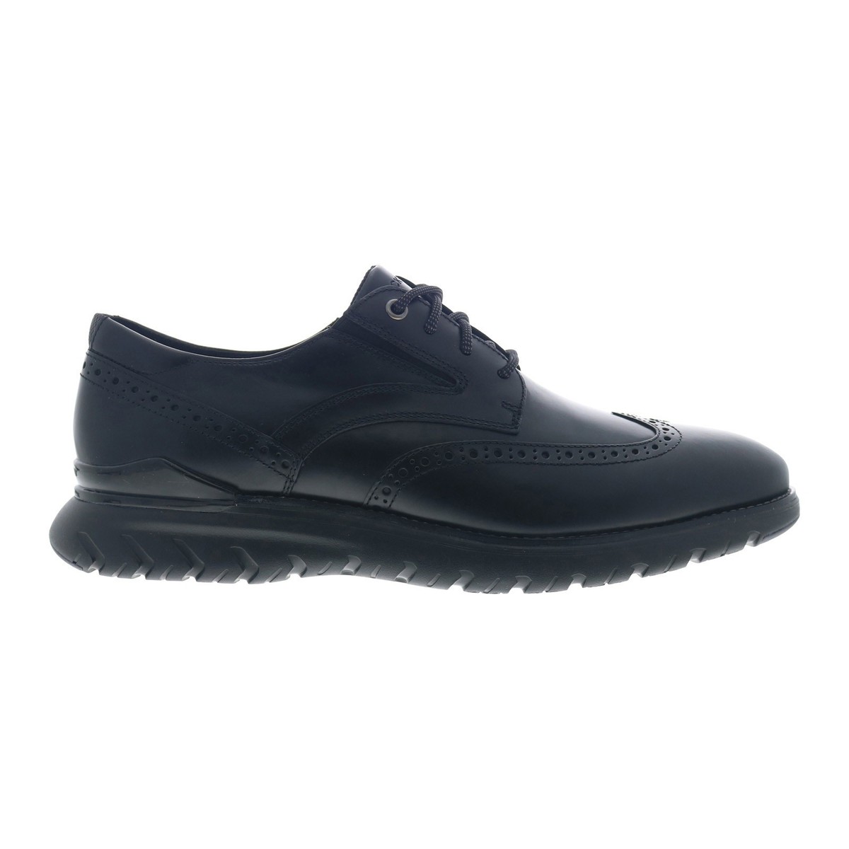 Rockport Total Motion Sport Wingtip CI2661 Mens Black Wide