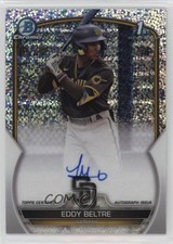 2023 Bowman Chrome Prospect Speckle Refractor /299 Eddy Beltre #CPA-EB Auto 0l44