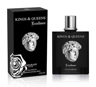 Amaran Men's Kings & Queens Excellence EDP Spray 3.4 oz Fragrances 6291108727799