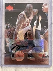 1998  Upper Deck Sticker Autograph Michael Jordan Card