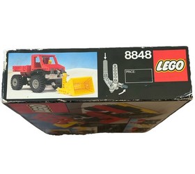 LEGO 8848 Power Truck Technic 1981 Vintage Factory Sealed - Box Damaged