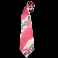 Vintage Stafford %100 Silk Men’s Necktie Designer Made In USA X-Long