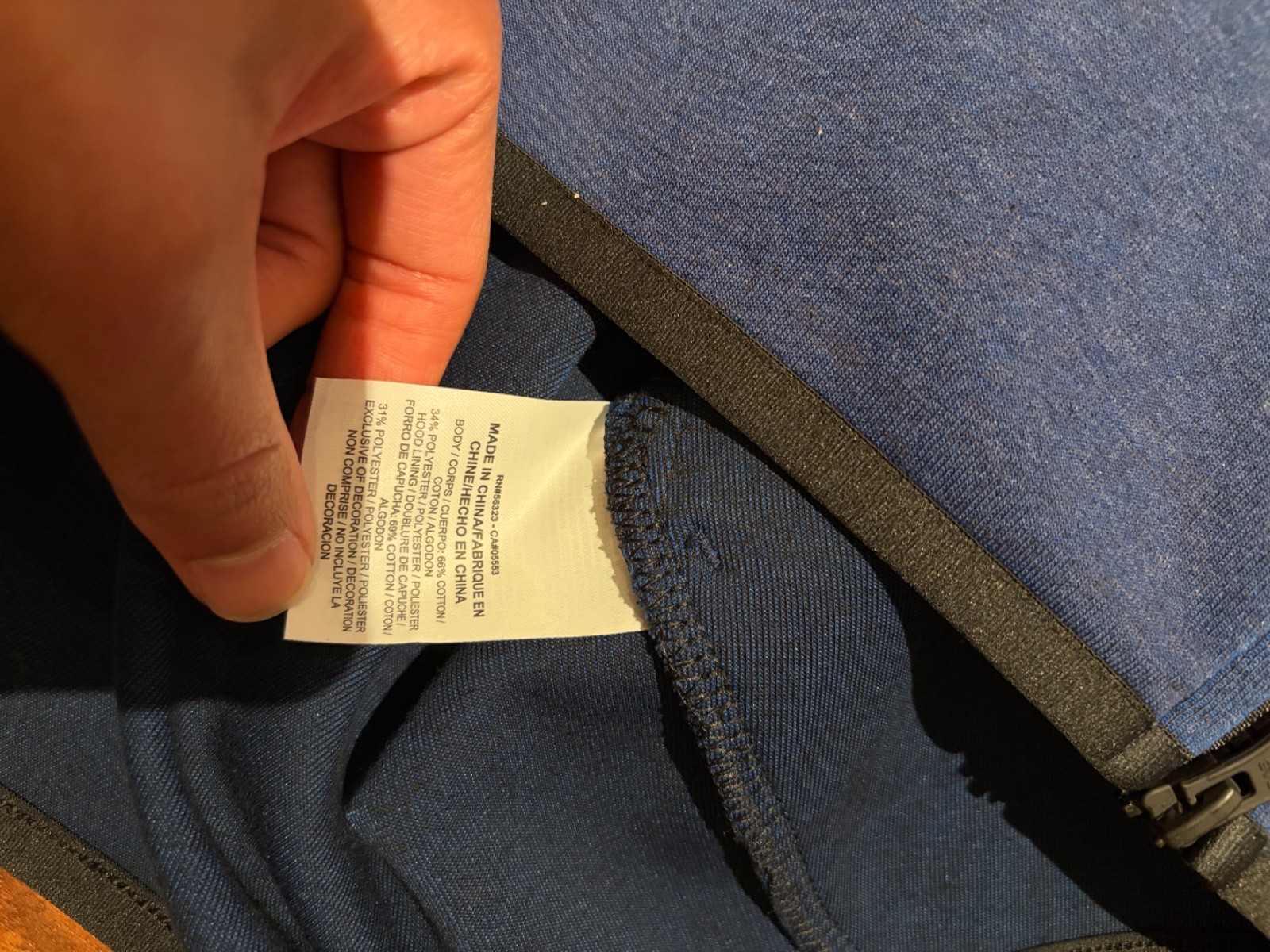RARE (NEW) 2017 Nike Tech Fleece Midnight Navy Men’s, Medium image 7