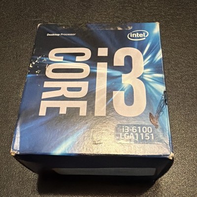 Intel Core i3-6100 - 3.70 GHz Dual-Core (BX80662I36100) Processor