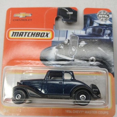 Matchbox 1934 Chevy Master Coupe - Dark Blue Version - Neu Sealed 2022