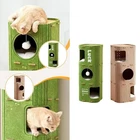 Felt Cat House Portable Kitten Sleeping Place Pet Supplies Hideout Cat Tree